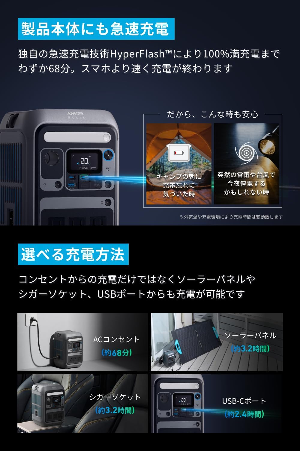 Anker_Solix C300 Portable Power Station_商品説明画像_06